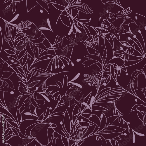 seamless floral background