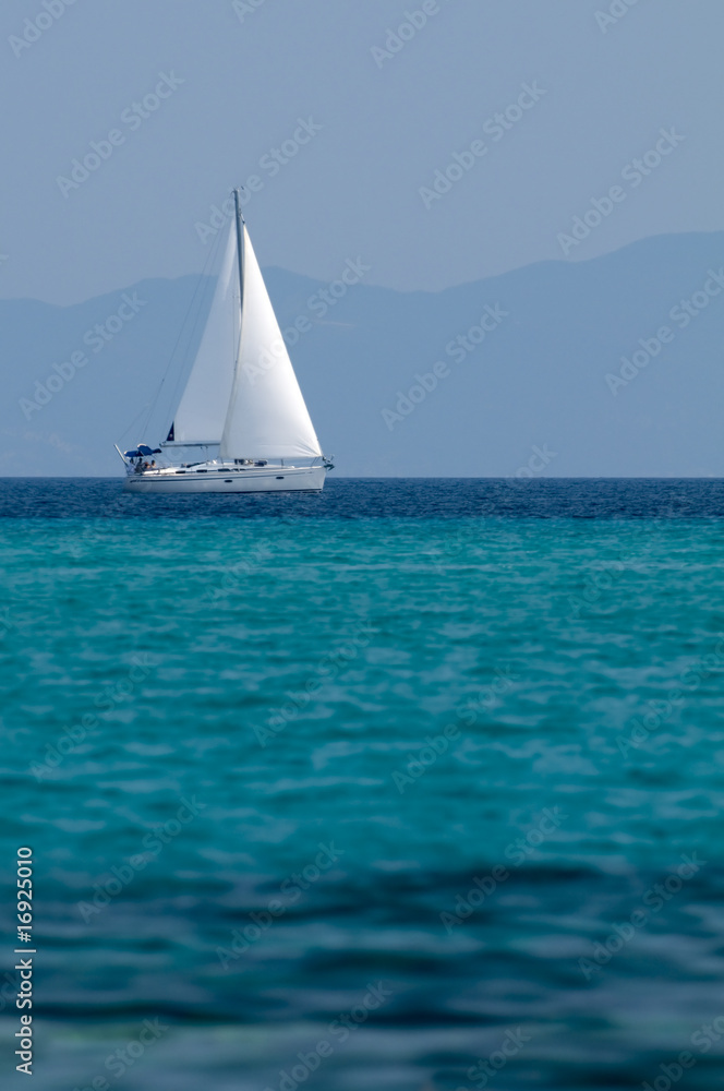 Sailing yacht