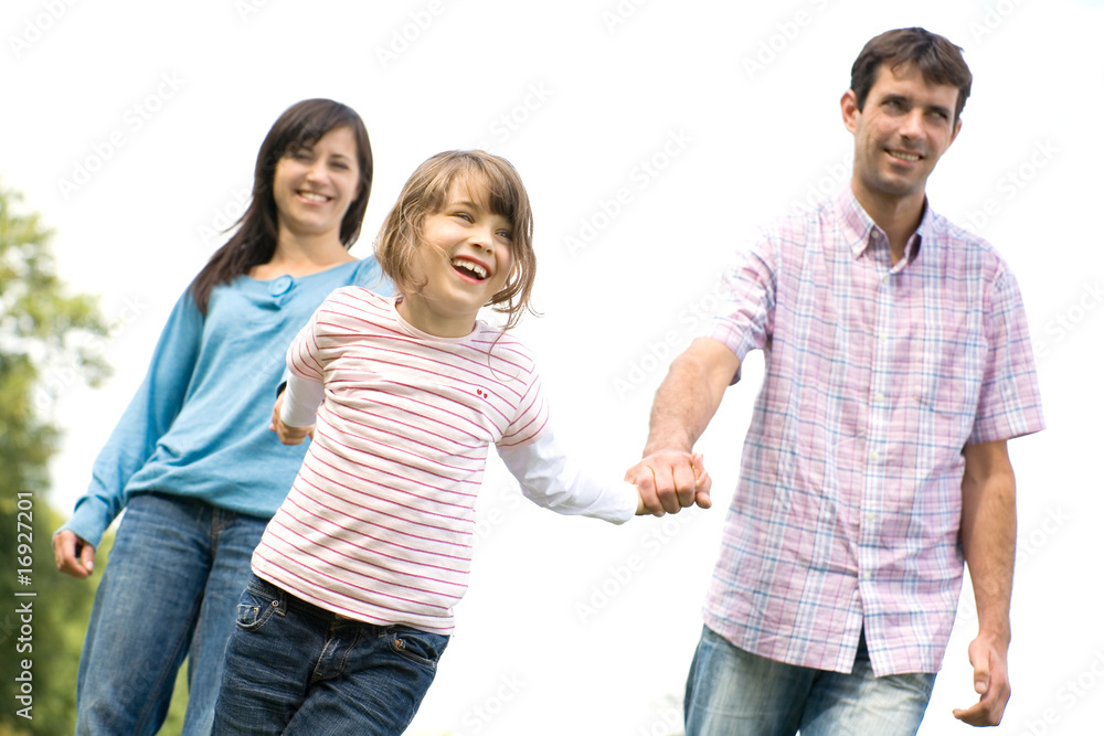 Parents with daughter Parents with daughter