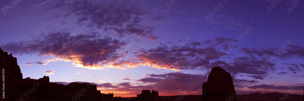 Sunset at Arches National Park