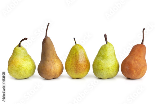 Pears in a Row