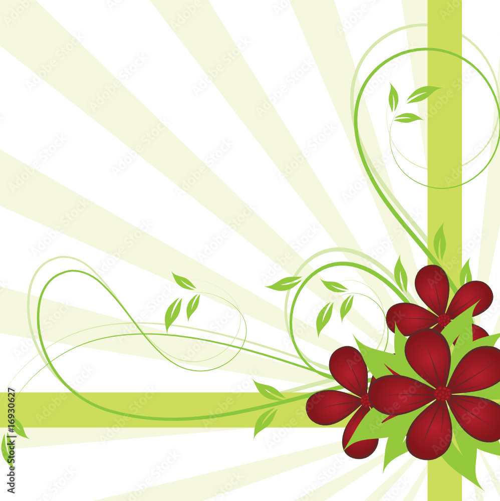 abstract floral background with place for your text abstract floral background with place for your text