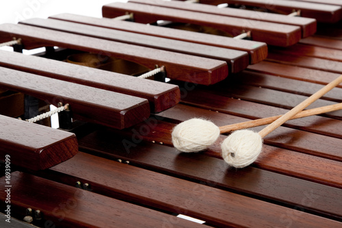 Photography Marimba with mallets