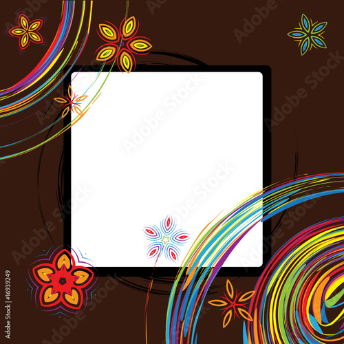 Picture frame design, place for your image or text