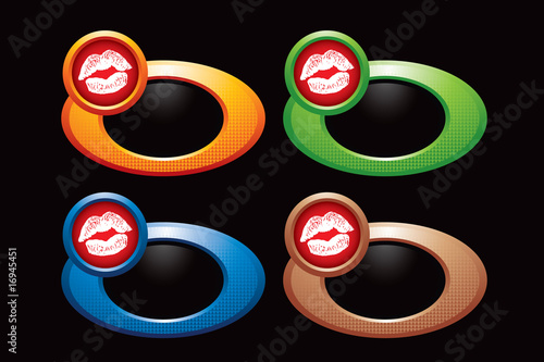 Lips on multicolored rings