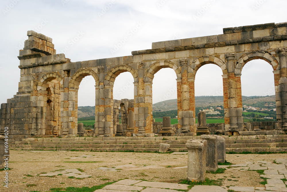 Ruins of the Forum, Volubilis, Morocco