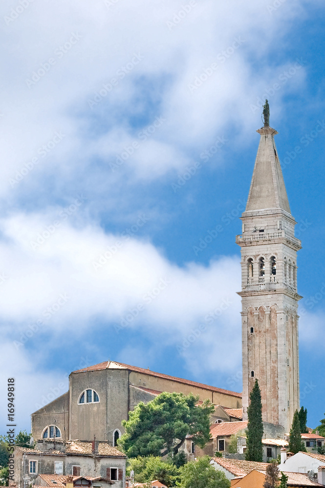 Fototapeta premium Church of st.George at Rijeka, Croatia