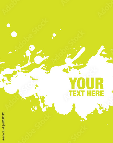 lime green splash background