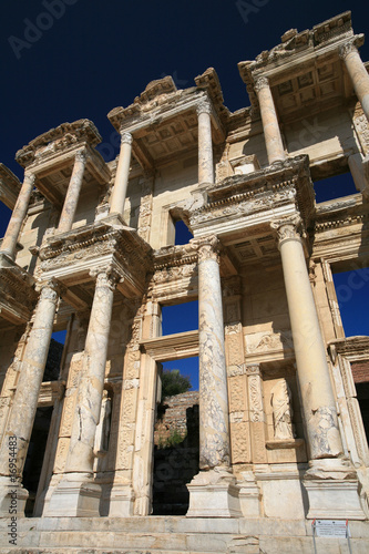 Obraz na płótnie Bibliotheque de Celsus w salonie