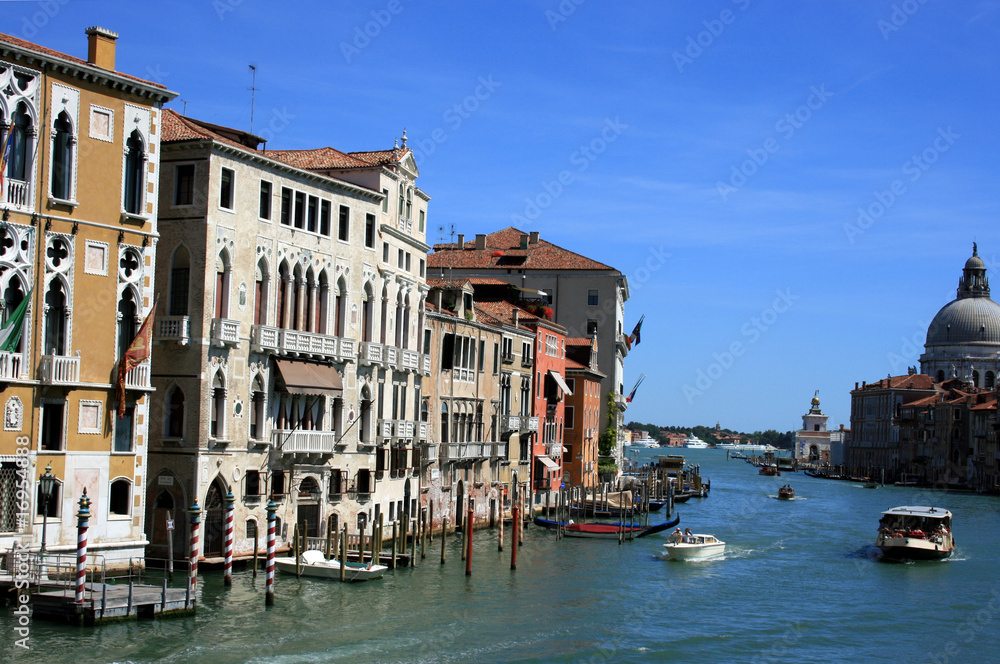 Venedig, Canal Grande Richtung Markusplatz