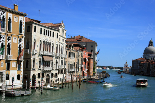 Venedig  Canal Grande Richtung Markusplatz