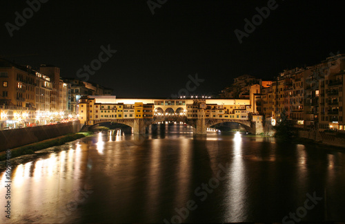ponte vecchio firenze, notturno © Lsantilli