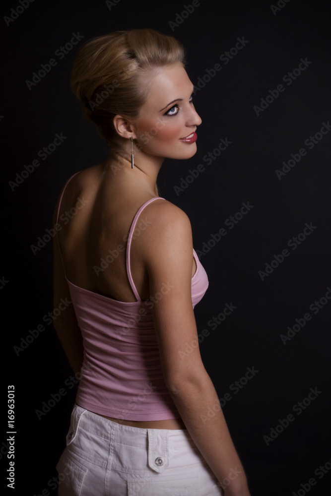 Portrait of a beautiful young sexy woman Portrait of a beautiful young sexy woman