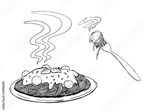 Spaghetti, Essen, Italiener, italienisch, Pizzeria