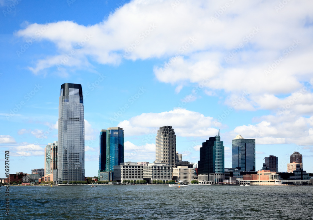 Fototapeta premium The Jersey City Skylines