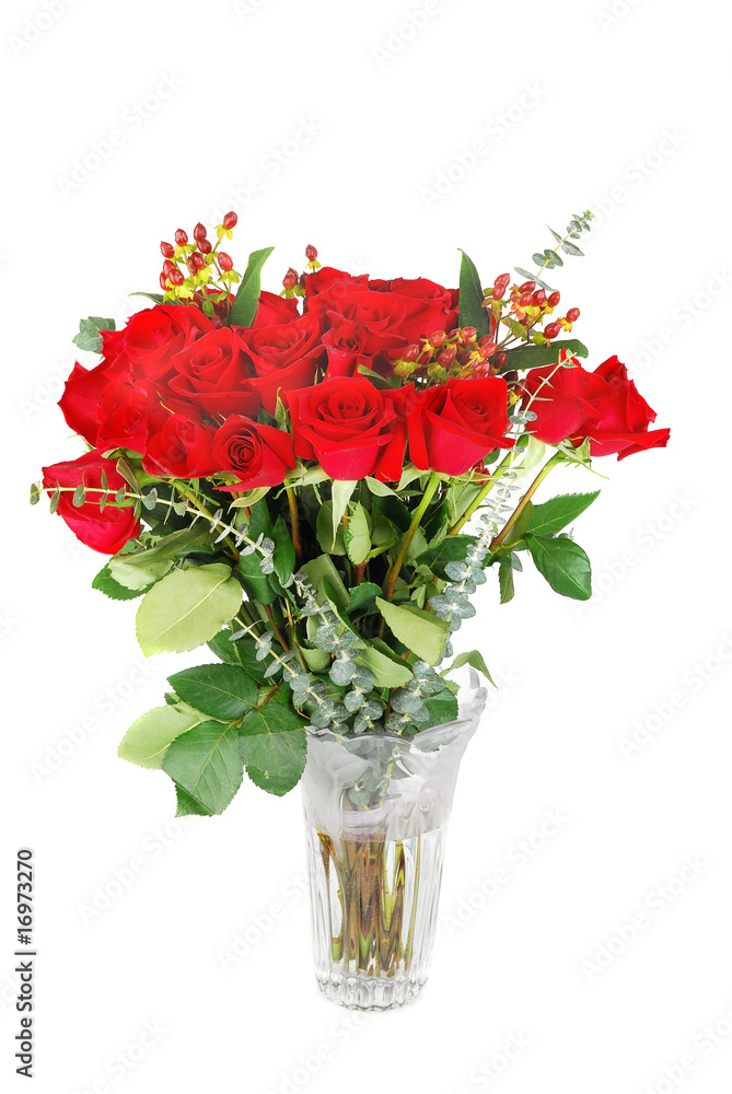 Roses in the vase Roses in the vase