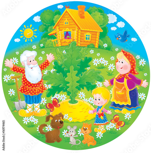 Grandpa, grandma, granddaug...