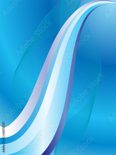 blaue wellen