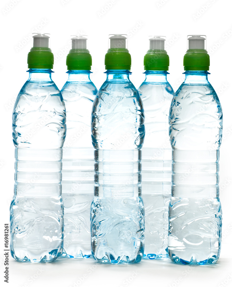 Naklejka premium Water Bottles