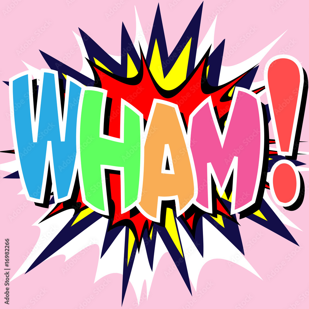 Obraz premium Comic Book Illustration