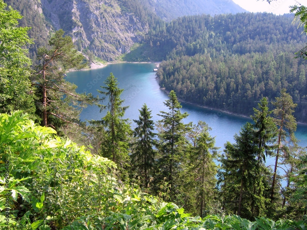 Obraz premium lac dans le Tyrol autrichien