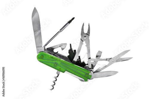 Green Swiss Penknife photo