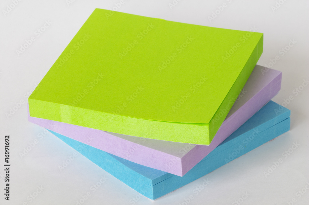 Sticker notes Sticker notes