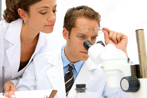 Female and Male Scientists