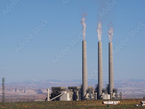 a coal fired electric power plant