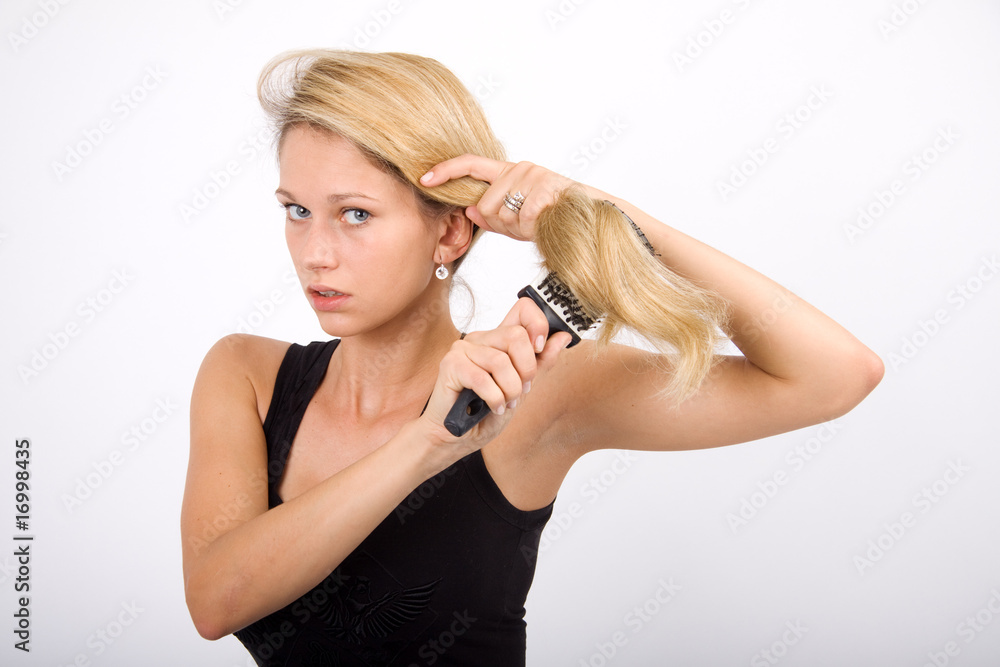 Obraz premium Zopf bürsten