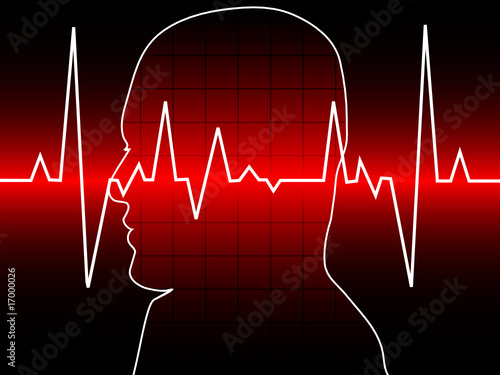 heart pulse vector illustration