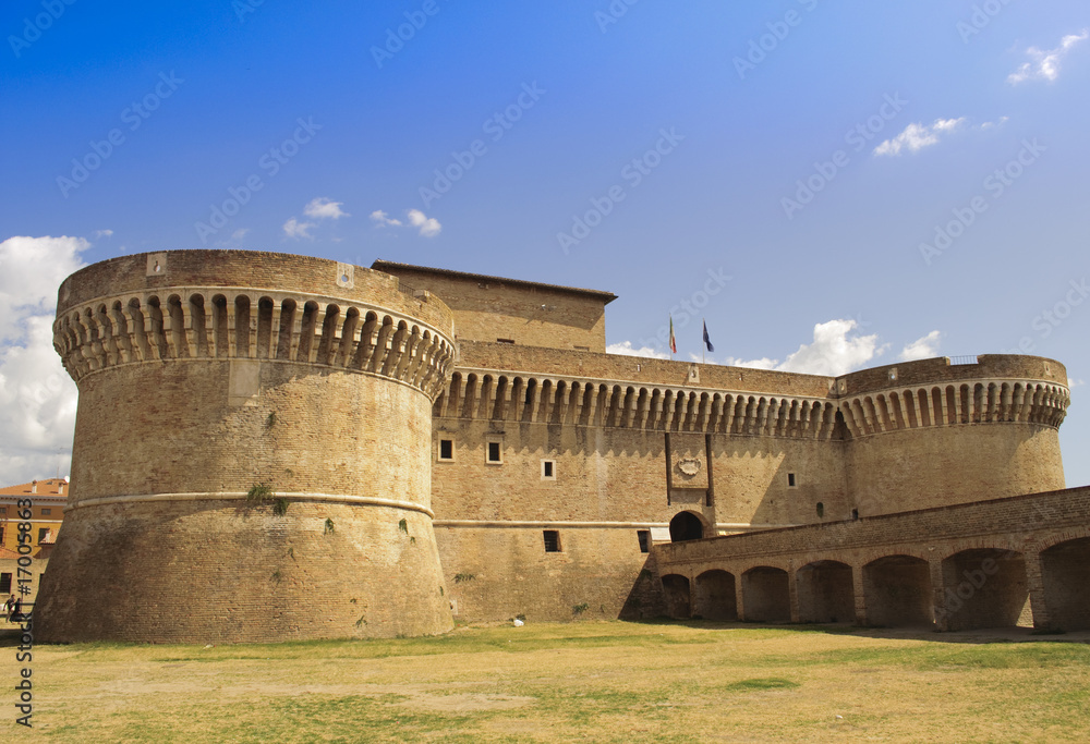 Fortress Rocca Roveresca in Senigallia - Italy