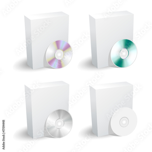 blank box and dvd collection