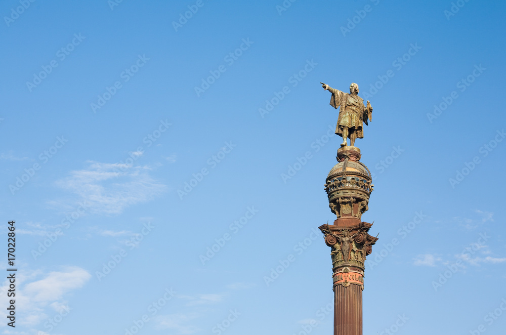 Christopher Columbus in Barcelona Christopher Columbus in Barcelona