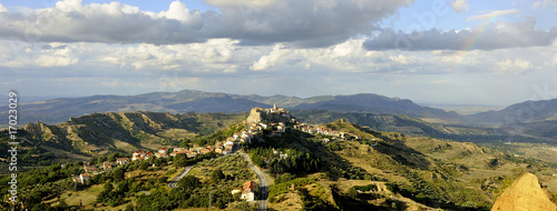 Foto paesaggio paese Noepoli