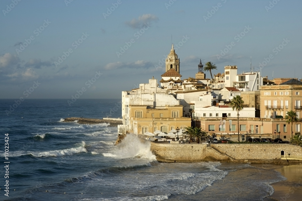 Waves in Sitges