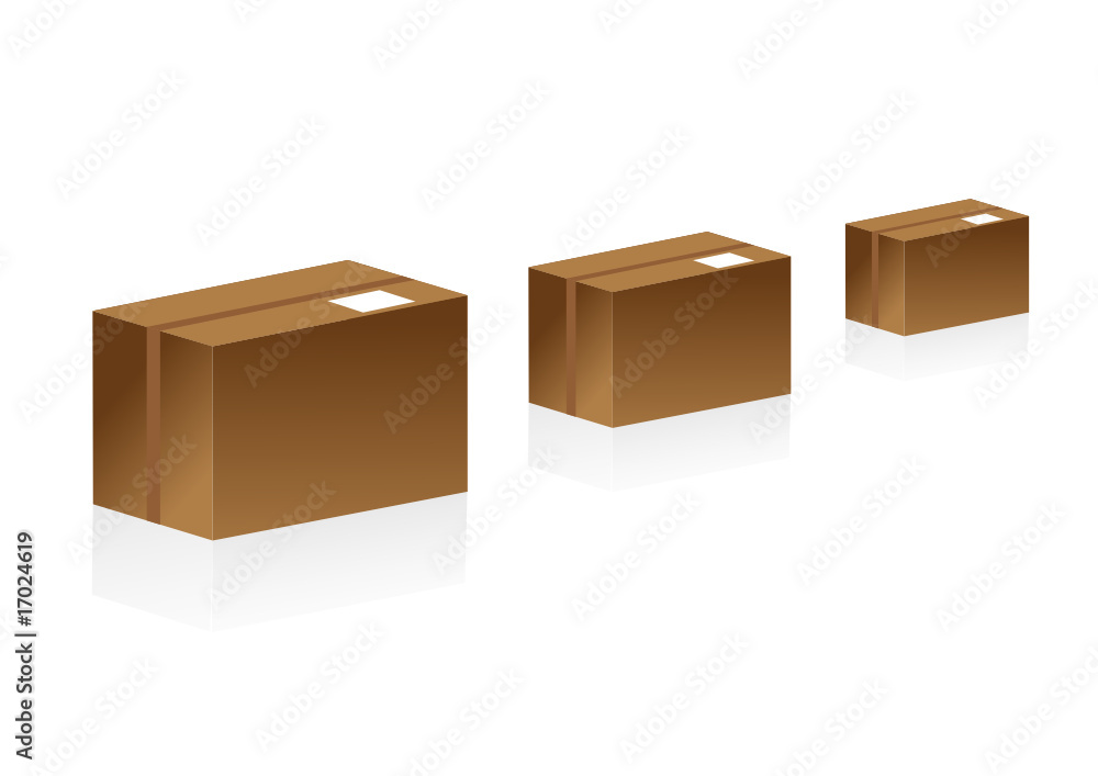 Obraz premium Pakete abstrakt