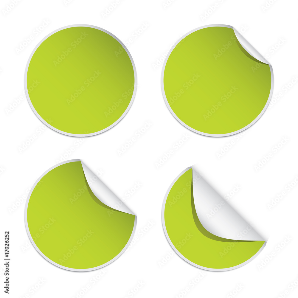 Sticker Sets - Circle Green Sticker Sets - Circle Green