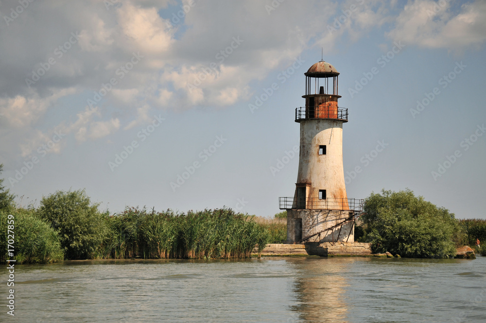 Old signal tower from Sulina
