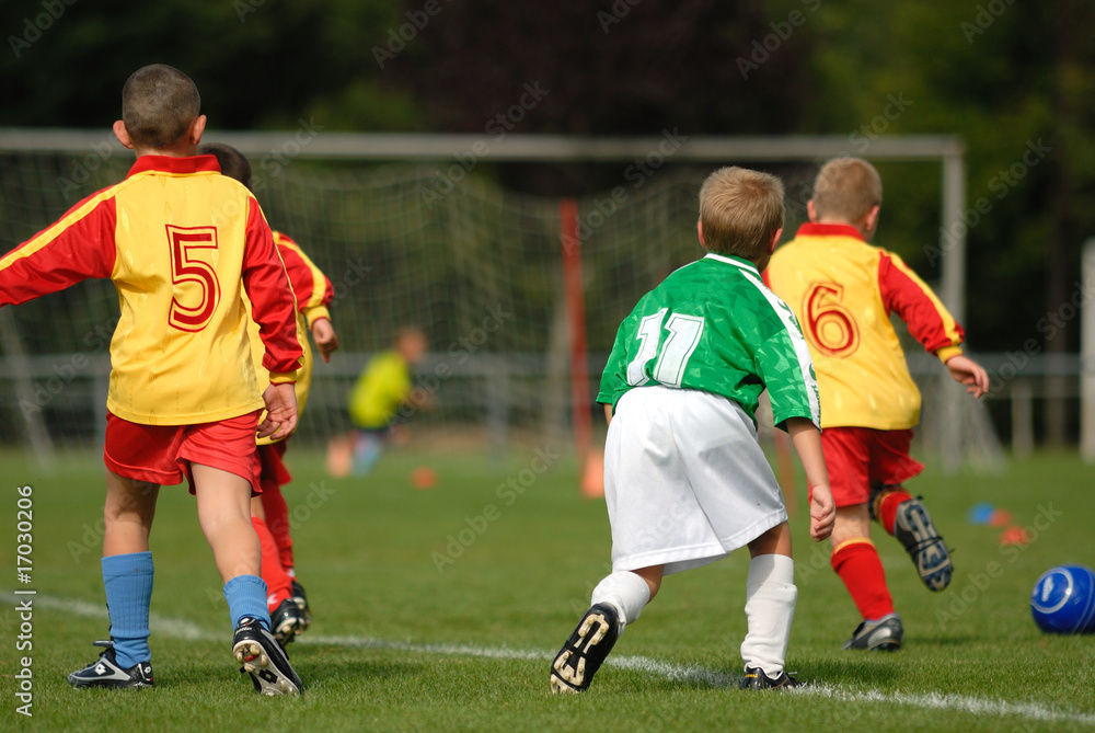 Obraz premium action football