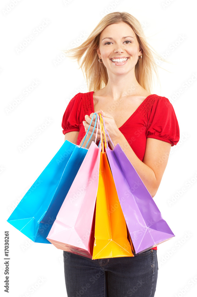 Shopping  woman