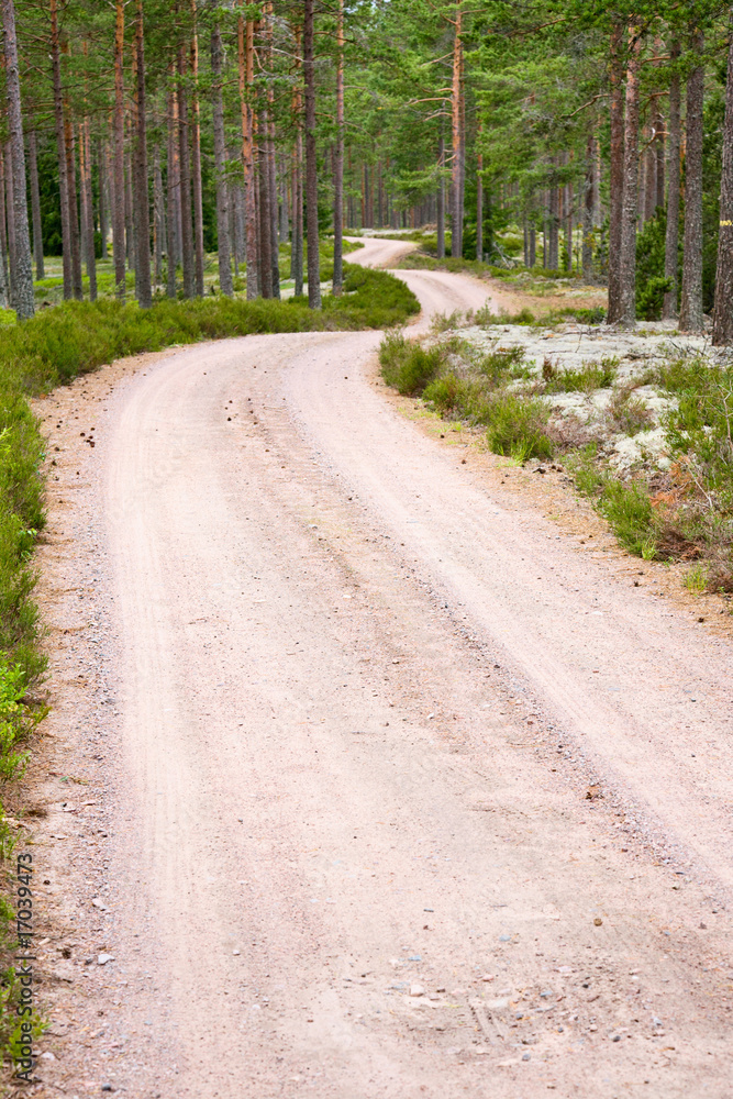 Gravel road