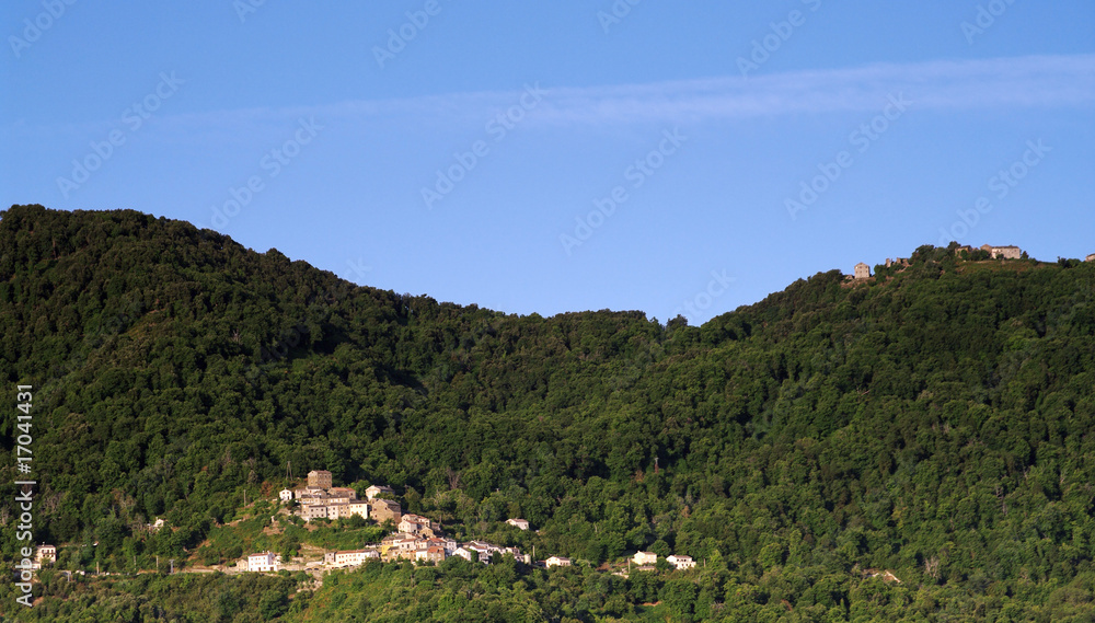 Corse , village de la Casinca