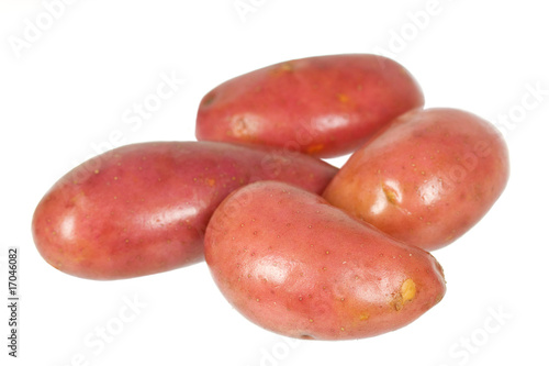 Rot - Kartoffeln , freigestellt