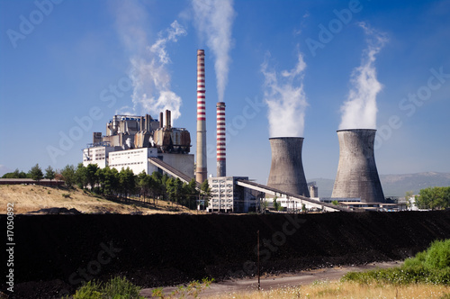 Fotografie carbon power station