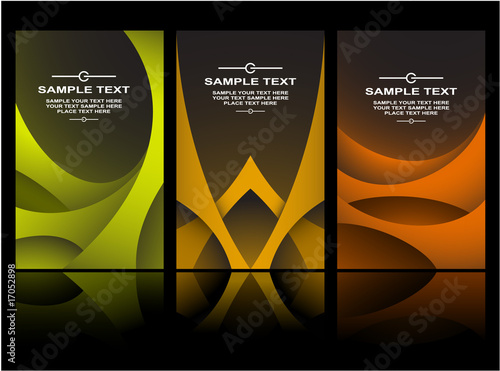 business cards set3