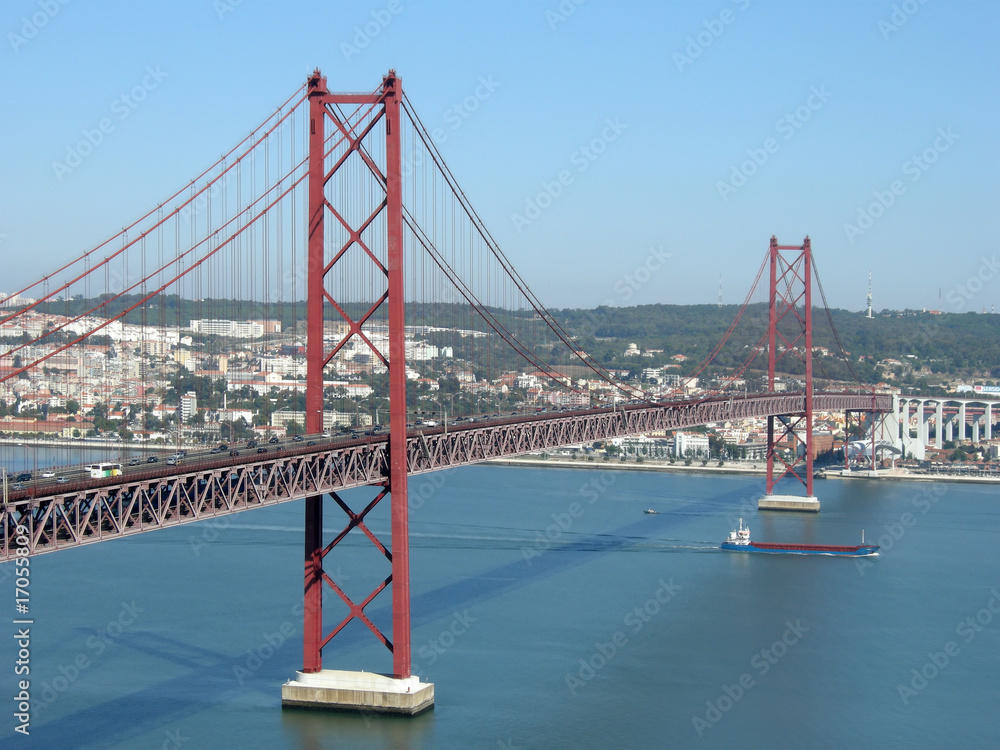 Obraz premium Lissabon, Ponte 25 de Abril