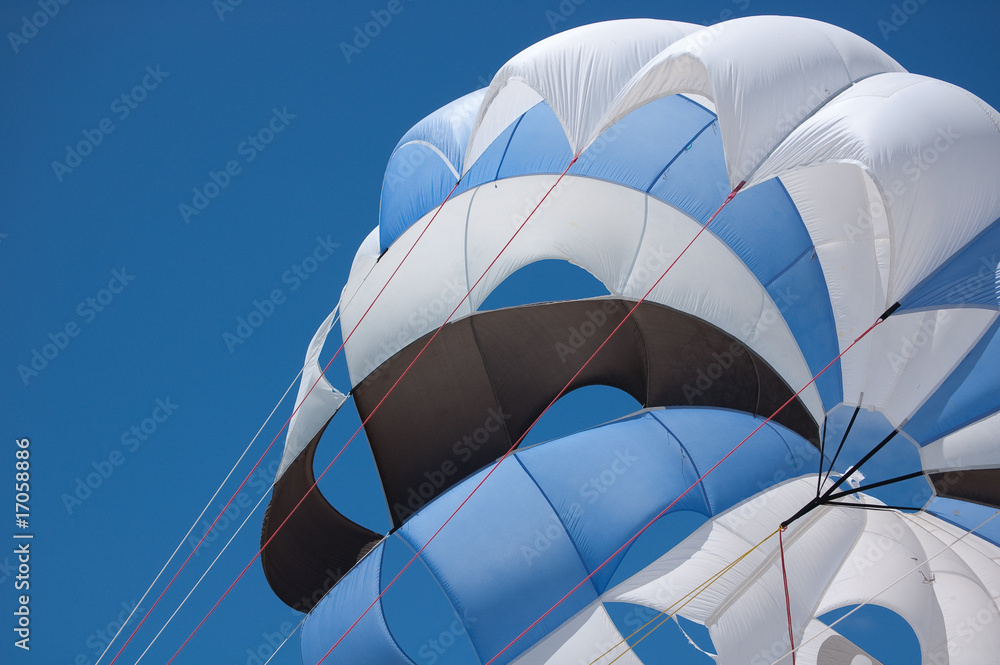 Obraz premium Parasail blowing in the wind