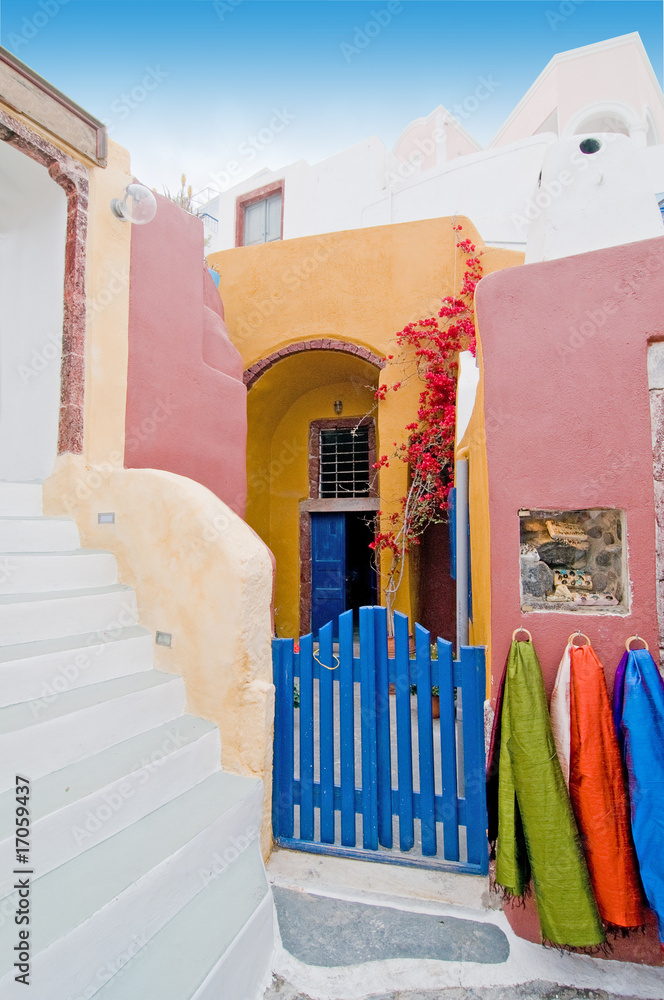 Fototapeta premium Santorini beautiful buildings