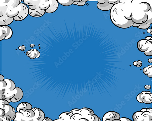 Comic book - background